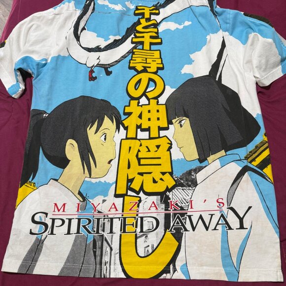 Spirited Away T-Shirt - Rucking Fotten - Size Large - Picture 2 of 2